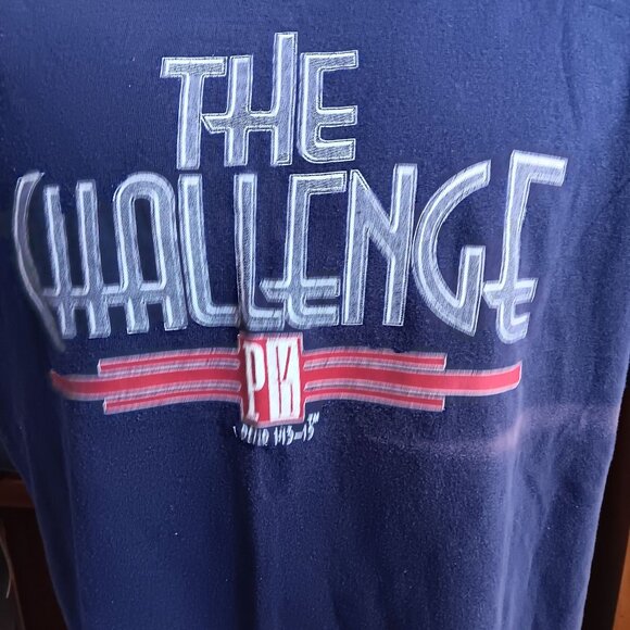 XL Vintage T-Shirt Christian Peter 1:13-15 The Challenge PK 1990s Biblical Verse - Picture 3 of 5